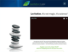 Tablet Screenshot of levitationlabs.com